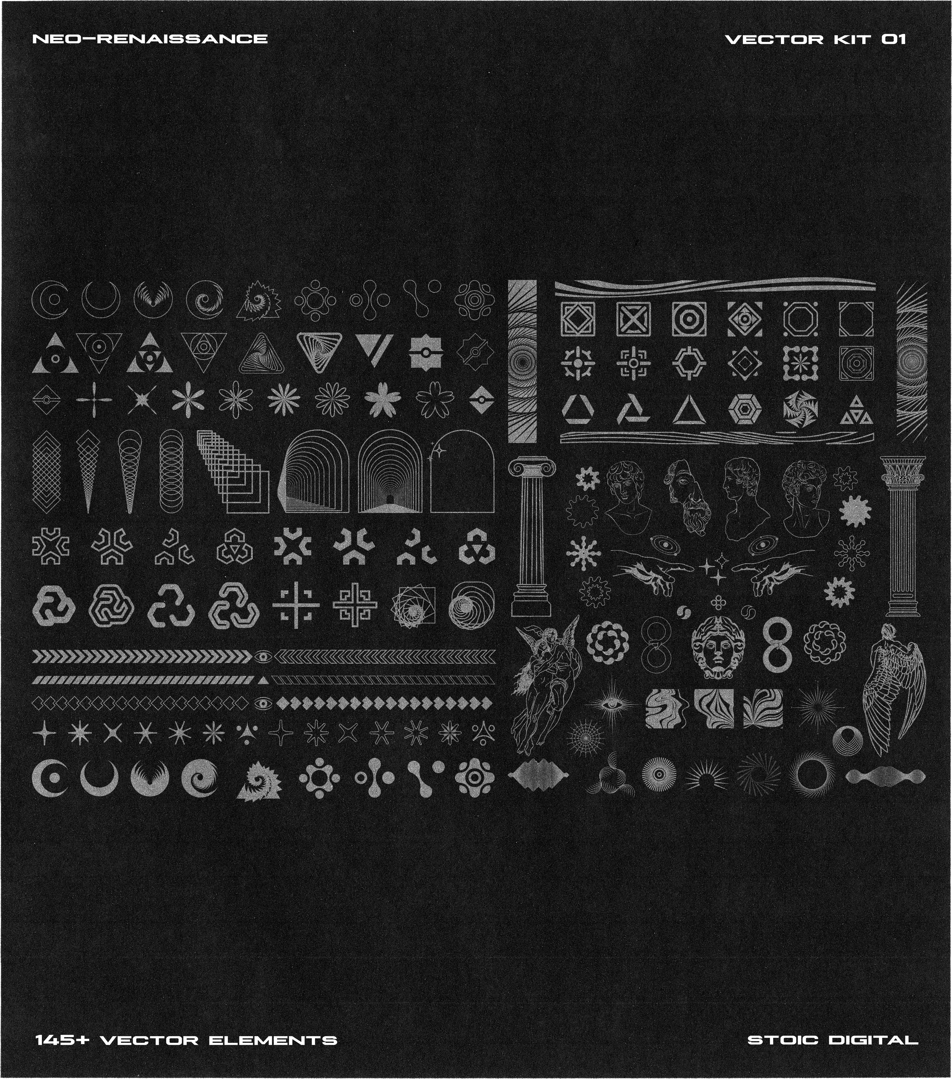 Neo Renaissance • Vector Asset Pack 01 • Stoic Digital